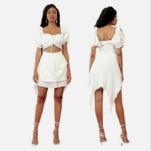 Swank Blue Dresses & Skirts - Swank Blue Pacific Palisade Skirt